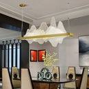 Axyaa Dining Room Chandeliers: Modern Lustre Pendant Lights Ceiling Fixture