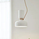 Nordic Cream Chandelier by Axyaa: Small LED Pendant for Restaurant and Bar