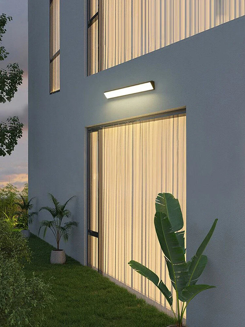 Axyaa Outdoor Wall Wash Lamp | Waterproof Villa Courtyard Light