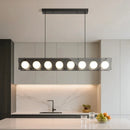 Axyaa Modern Pendant Chandelier for Dining Room, LED Ceiling Light for Living Room