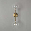 Axyaa Glass Ball Wall Lamp: Modern American Hotel Background Mirror Front Light