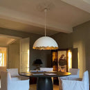 Axyaa Studio Sphere Pendant Lamp: Eggshell Acrylic Resin Luxury Lighting