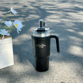Axyaa Stainless Steel Insulated Travel Mug Large Capacity Cold Cup Stainless Steel