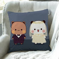 Axyaa Halloween Christmas Cushion Cover 45x45cm Sofa Bed Car Home Decor
