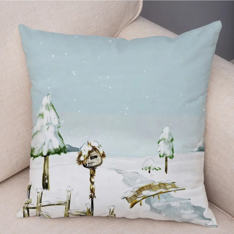Axyaa Cartoon Design Pillowcase for Children's Room, Sofa, Home Decoration 45*45cm