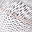 Axyaa Gray Patchwork Waist Pillow: Modern Minimalist Light Luxury for Living Room, Bedroom & Bedside