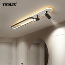 Axya Modern LED Chandelier SpotLights Indoor Lighting for Home - White/Black/Gold