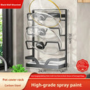 Axyaa Pot Lid Holder & Cutting Board Organizer Shelf