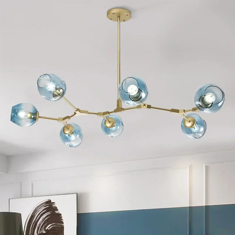 Axyaa LED Pendant Lights for Bedroom Dining Room Living Room Kitchen Fixtures