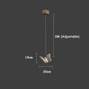 Axyaa Nordic Butterfly LED Wall Lamp for Stylish Indoor Lighting