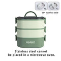 Axyaa Kids Bento Box Set - Leakproof Food Container for School, Travel, Picnic