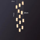 Axyaa Modern LED Pendant Chandeliers for Living and Dining Room Lightning