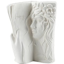 Ceramic Face Vase by Axyaa - Abstract 3D Design for Home Decor