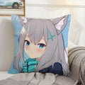 Axyaa Blue Archive Modern Women's Pillowcase 45x45 Decorative Cushion Cover