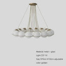 Axyaa Glass Ball LED Pendant Light for Living & Dining Room Decor