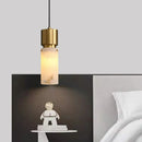 Axyaa Marble Bedroom Pendant Light: Minimalist Nordic Design for Hotel, Bar, Foyer