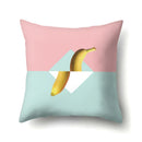 Axyaa Fresh Summer Fruit Printed Cushion Cover for Home Sofa 45x45cm