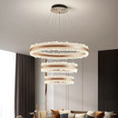 Axyaa Modern Ring Ceiling Chandelier Luxury Pendant Lamp