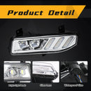 Axyaa Car LED DRL Set for Nissan Sentra Xtrail Rogue Kicks Qashqai - 12V