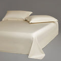 Axyaa Solid Color 100% Cotton Single Bed Sheet - Soft, Smooth, Skin-Friendly