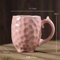 Axyaa Retro Ceramic Pleated Mug for Coffee and Milk Drinking