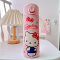 Cartoon Pattern Stainless Steel Thermal Cup by Axyaa: Portable Coffee Cup for Hot/Cold Drinks