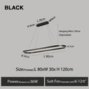Axyaa Nordic LED Aluminum Chandelier - Sleek Kitchen and Restaurant Lighting