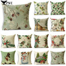 Axyaa Merry Christmas Linen Pillow Case 18*18in