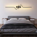 Axyaa Golden LED Wall Lamp for Living Room Bedroom Home Decor