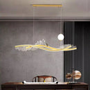 Axyaa Modern LED Chandeliers for Dining Room Ceiling Lighting