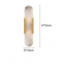 Axyaa Retro Gold Marble Wall Lamp | Northern Europe Style | Bedroom & Hotel Decor