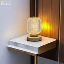 Axyaa Crystal Table Lamp: Battery & USB Powered Nightlight for Home Decor