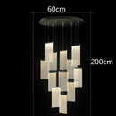 Axyaa LED Pendant Light for Living Room Staircase Chandeliers Modern Home Decor