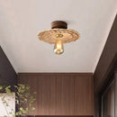 Axyaa Nordic Smart LED Ceiling Light for Home Decor, Dimmable Indoor Lamparas