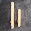 Axyaa Marble Wall Lamp: Luxury Copper Lighting for Living Room, Bedroom, and Corridor