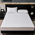 Axyaa Waterproof Mattress Protector - Europe Style, Adjustable, Soft & Skin-friendly Bed Cover