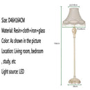 Axyaa European Luxury LED Floor Lamp for Living Room Bedroom Villa & Hotels