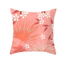 Axyaa Starfish Stripe Print Cushion Cover | Pink Coral Orange Home Decor Pillow Cover