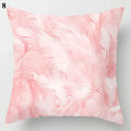 Axyaa Cloud Moon Star Pattern Pillowcase White Grey Letters Printed Home Decor