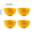 Axyaa Wheat Straw Bowls Set - Durable & Stylish Tableware Bowls for Home