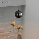 Axyaa Minimalist Gold White Pendant Lamp for Home Decor and Kitchen Island