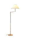 Axyaa Adjustable Iron Art Fabric LED Floor Lamp for Modern Nordic Minimalist Home Decor