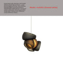 Axyaa Glass Pendant Light: Modern Nordic Design for Club, Restaurant, Boutique