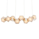 Axyaa Modern E14 LED Glass Pendant Lights for Dining Table Lighting