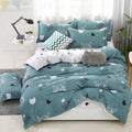 Axyaa Strawberry Pink Bedding Set: Queen & King Size Luxury Duvet Cover Set & Sheets