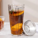 Axyaa Glass Cocktail Shaker 400/600ml Mixer Bar Tool with Scales for Drinks