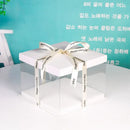 Axya Clear Round Cake Box - Lovely Goods Exhibition Box