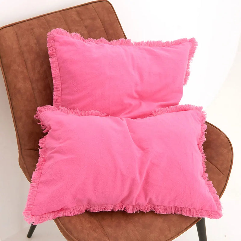 Axyaa Retro Nordic Cushion Cover for Stylish Home Decor & Living Room - Square Pillowcase