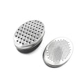 Axyaa Stainless Steel Grater: Double-sided Cheese & Vegetable Tool