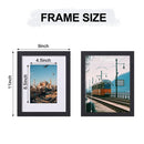 Axyaa Collage Picture Frames Set for Wall or Tabletop Display